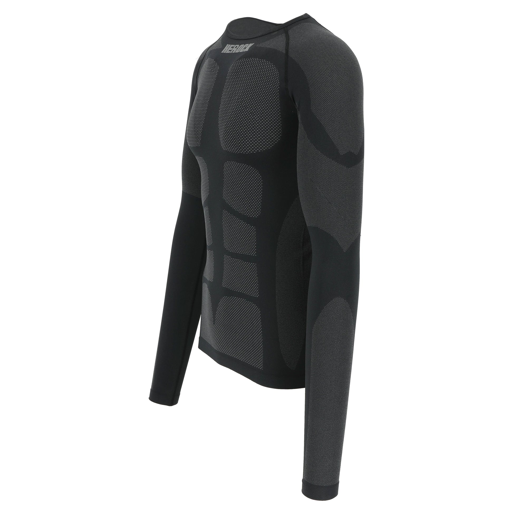 Herock Nikos Thermal T-Shirt lange mouwen in de kleur zwart
