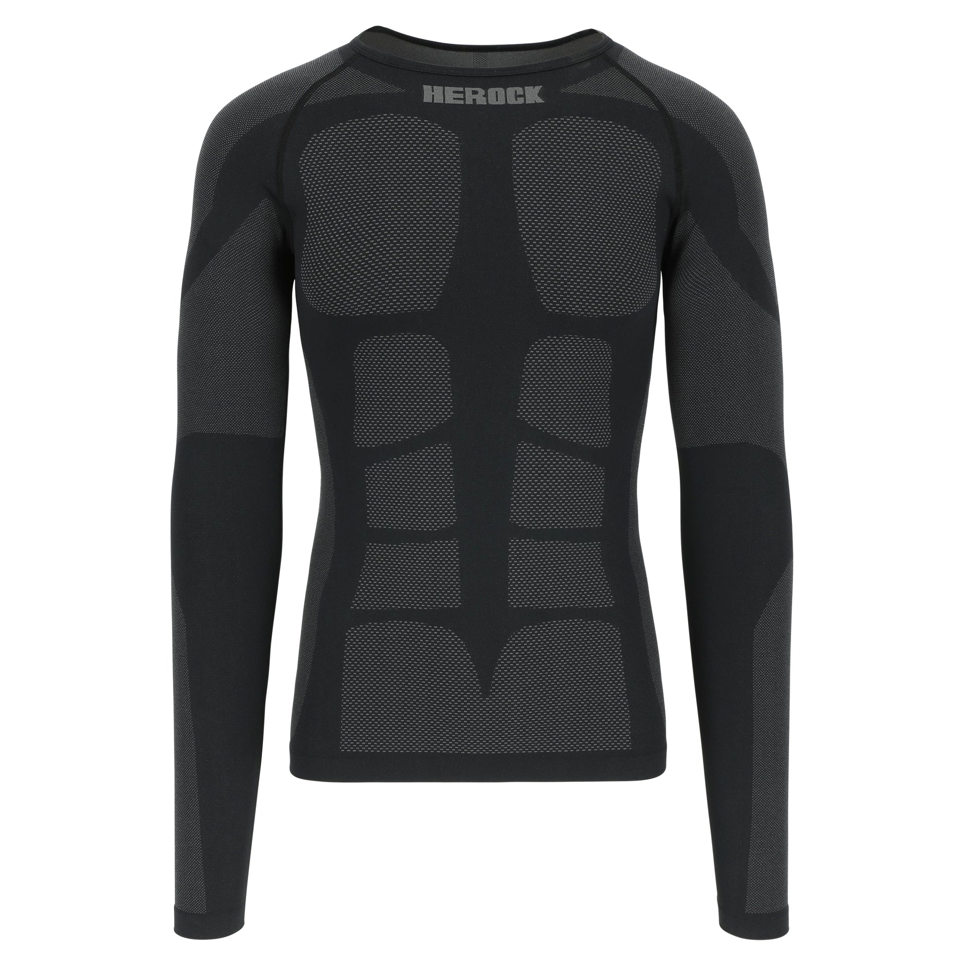 Herock Nikos Thermal T-Shirt lange mouwen in de kleur zwart