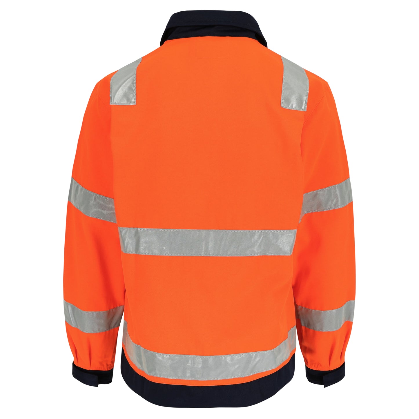 Herock Hydros jas Hoge zichtbaarheid in de kleur oranje-marineblauw
