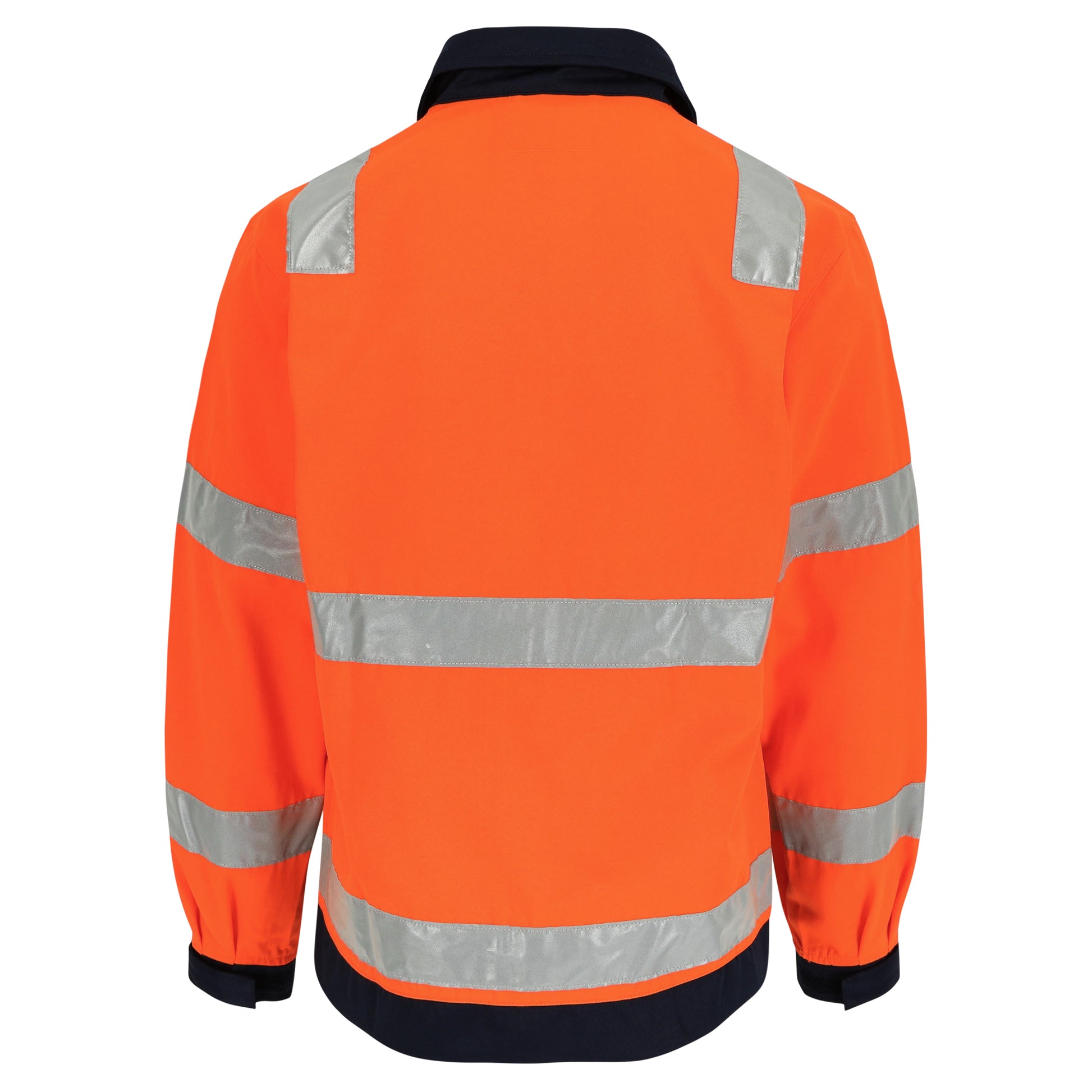 Herock Hydros jas Hoge zichtbaarheid in de kleur oranje-marineblauw