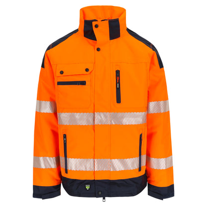 Herock Hodor jas Hoge zichtbaarheid in de kleur oranje-marineblauw