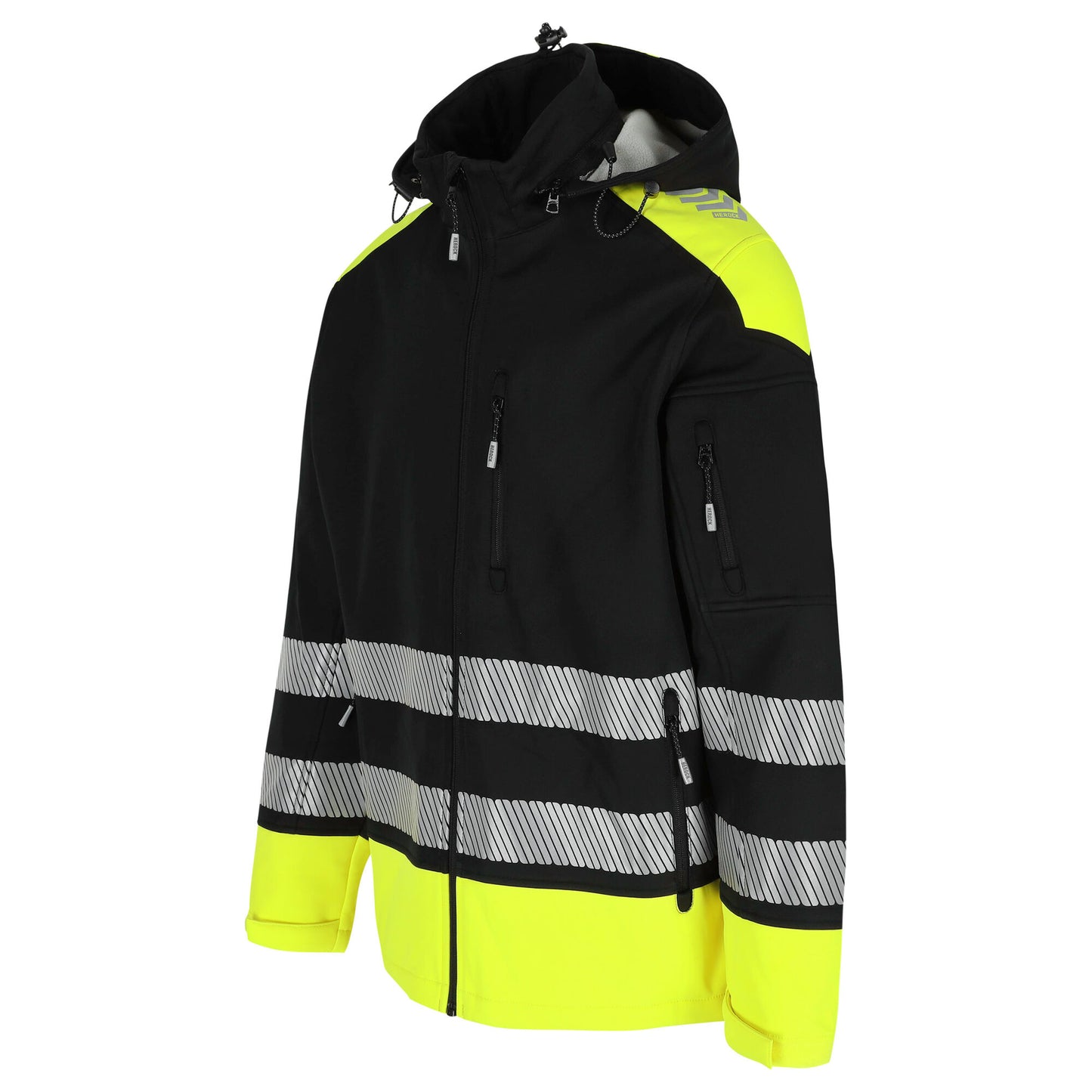 Solar hoge zichtbaarheid softshell jas