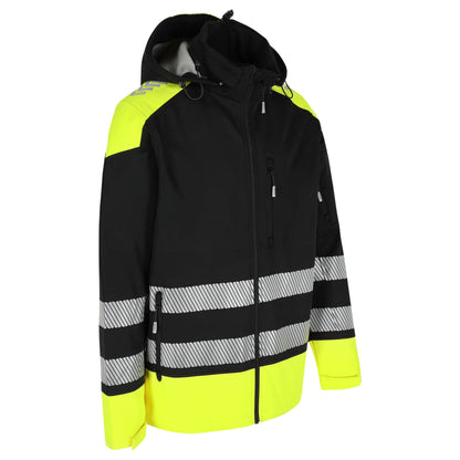 Solar hoge zichtbaarheid softshell jas