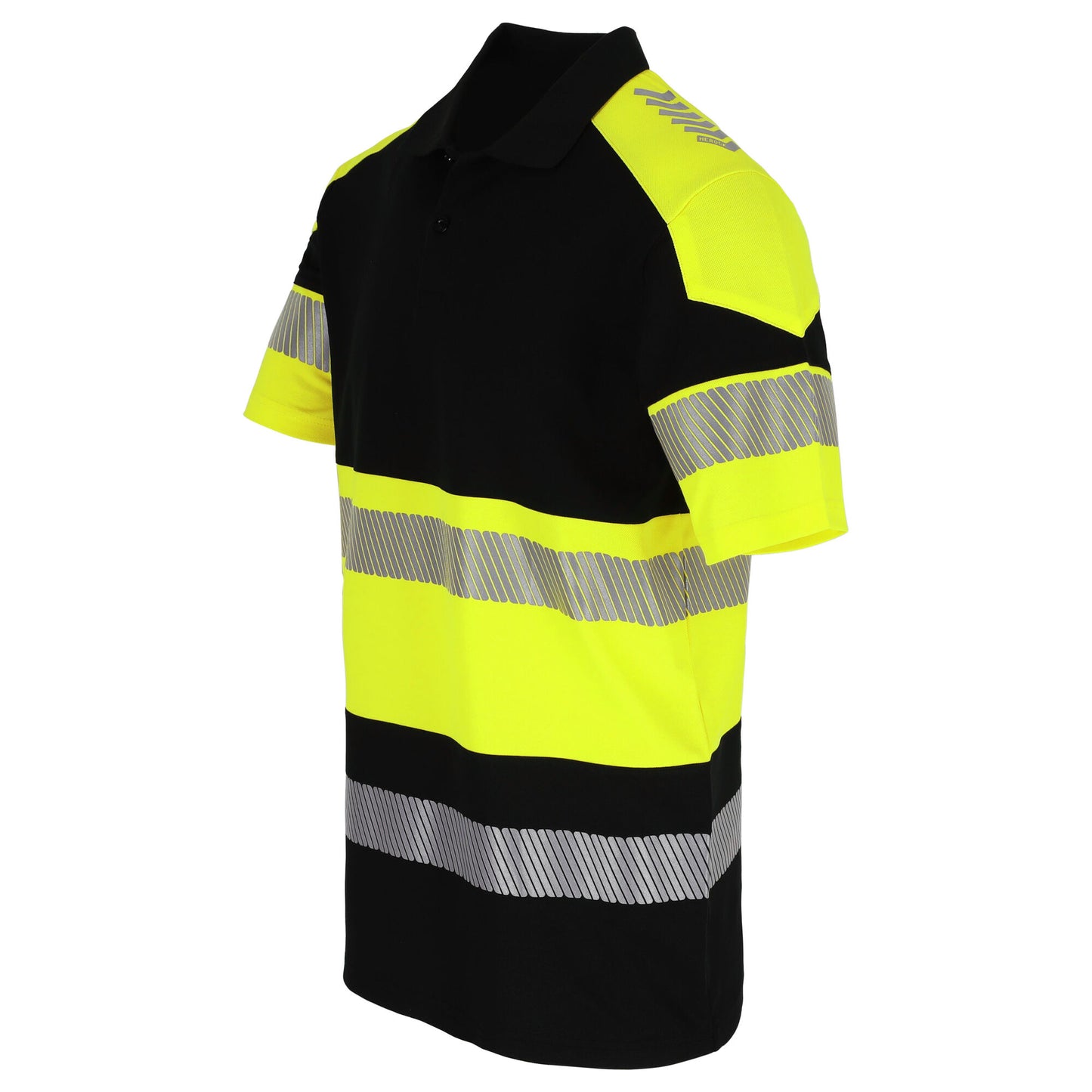 Vega polo hoge zichtbaarheid korte mouwen