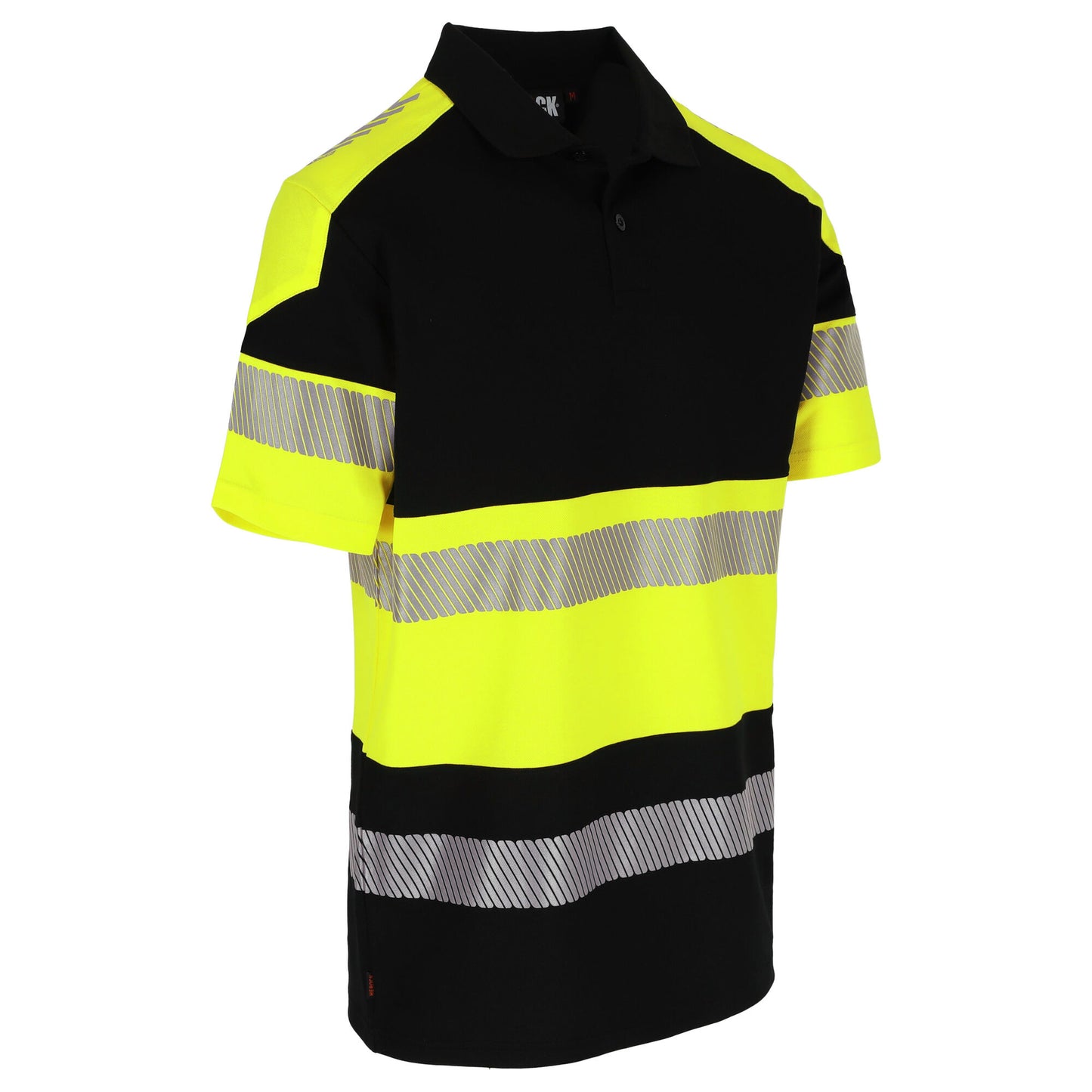 Vega polo hoge zichtbaarheid korte mouwen