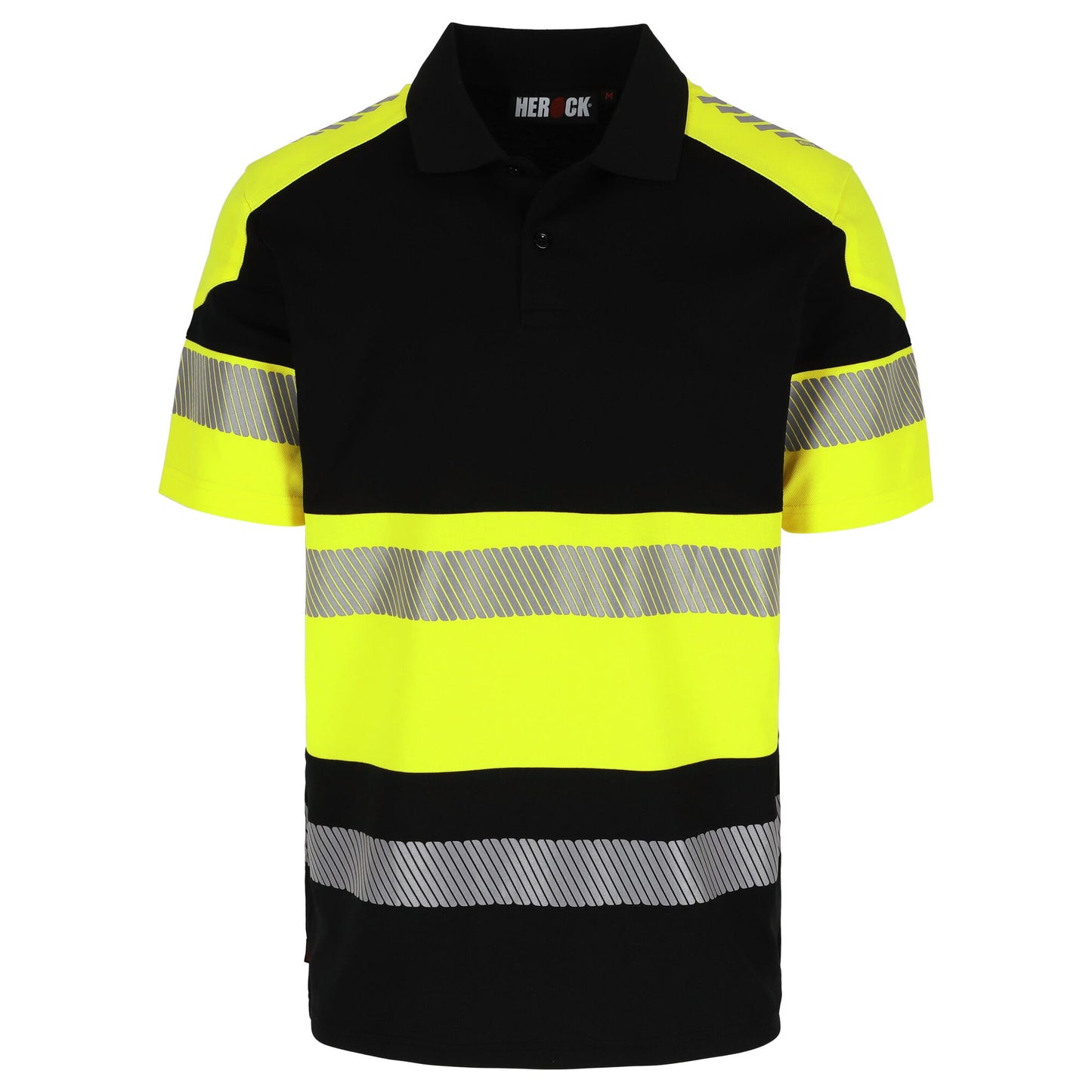 Vega polo hoge zichtbaarheid korte mouwen