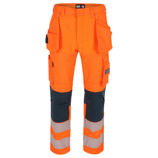 Herock Spector hoge zichtbaarheid broek Oranje Marineblauw