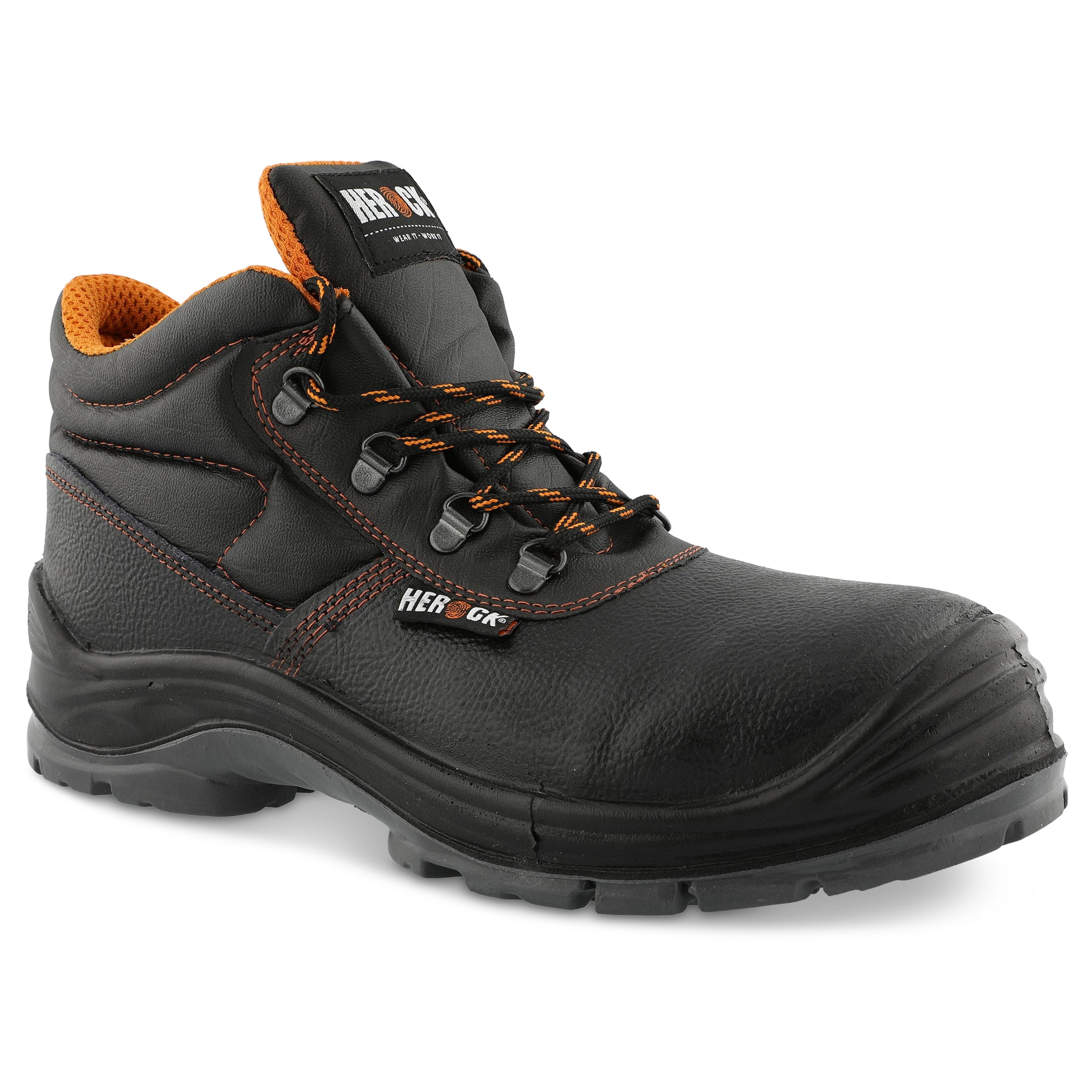 Herock Primus High Compo S3 schoenen in de kleur zwart