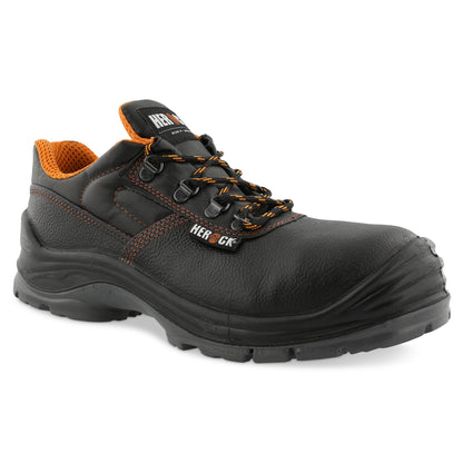 Herock Primus Low Compo S3 schoenen in de kleur zwart