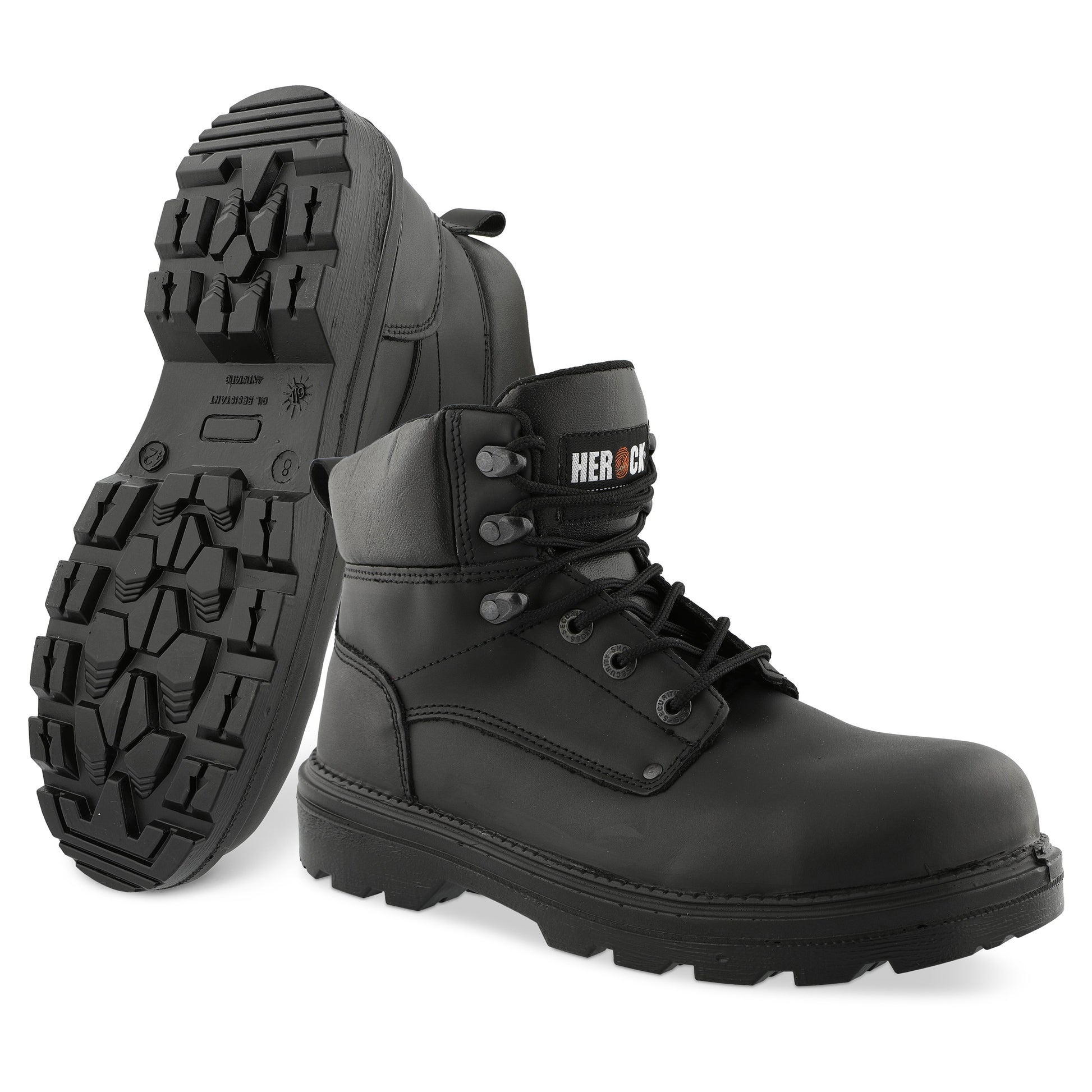 Herock San Remo High Compo S3 schoenen in de kleur zwart