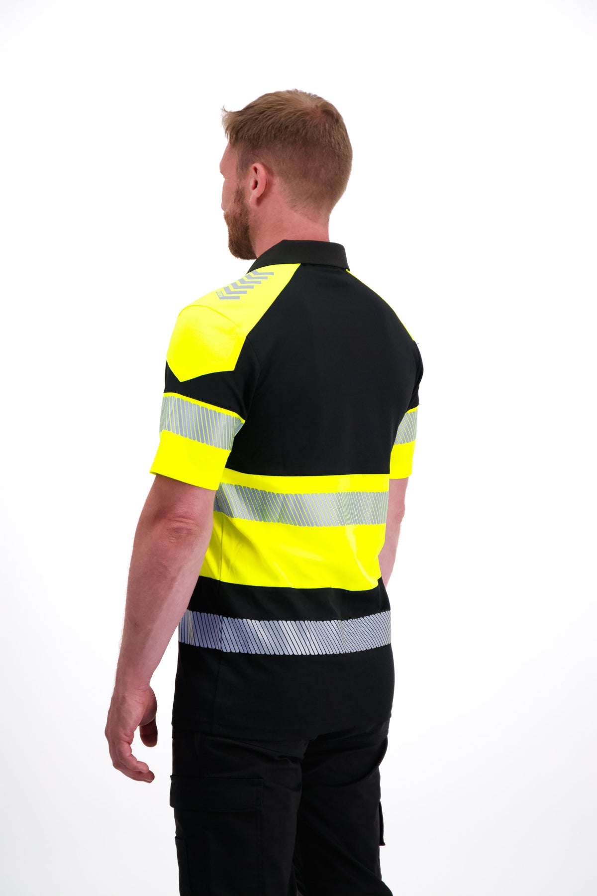 Herock Vega polo hoge zichtbaarheid korte mouwen
