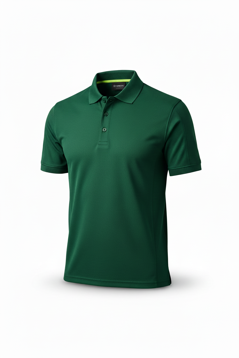 Herock® Leo polo korte mouwen Donker Groen